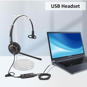 Arama wired  USB Headset with Microphone